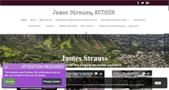 Desktop Screenshot of jamesstrauss.com