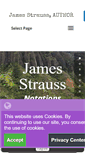 Mobile Screenshot of jamesstrauss.com